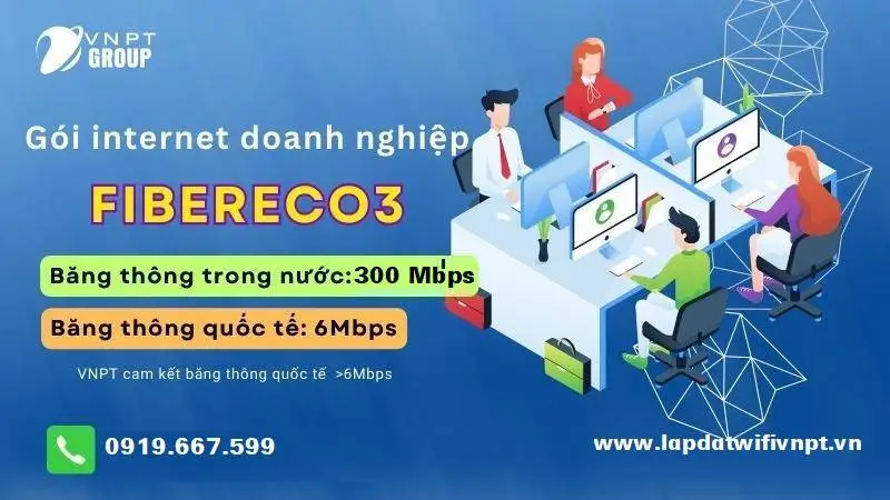 Gói cước VNPT Fiber Eco 3