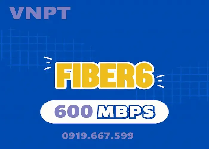 Lắp g&oacute;i Fiber 6 của VNPT