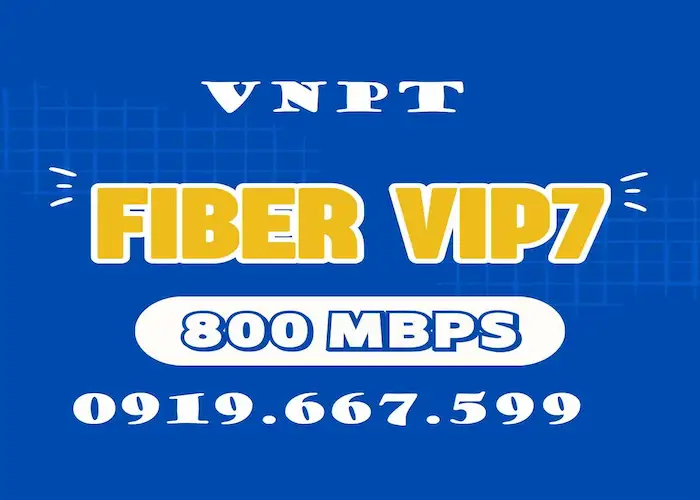 Cáp quang doanh nghiệp VNPT Fiber Vip 7