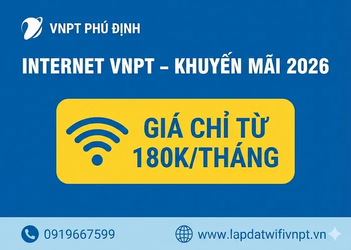 Lắp mạng VNPT Ph&uacute; Định Quận 8