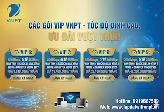 Gói Internet Cao Cấp VNPT (VIP 6 – VIP 9) – Kết Nối Ổn Định
