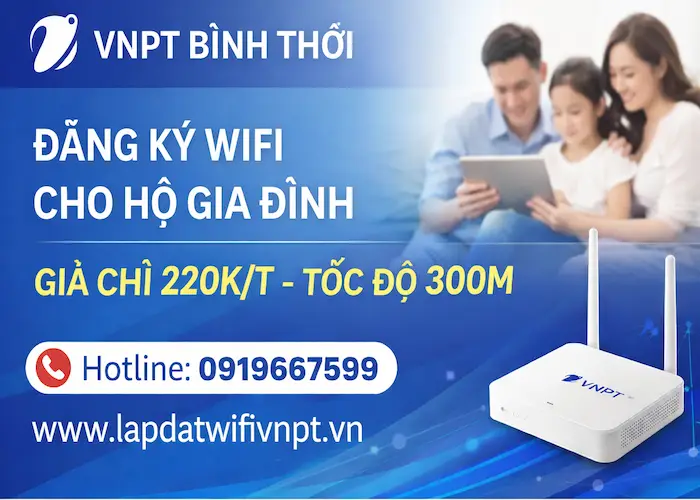 lắp internet vnpt bình thới quận 11