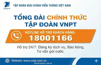 Tổng đài hỗ trợ và CSKH của Tập đoàn VNPT