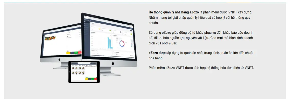 Hệ thống quản lý nhà hàng eZozo