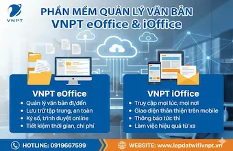 Phần Mềm Quản Lý Văn Bản VNPT eOffice & iOffice | Điều Hành Không Giấy Tờ