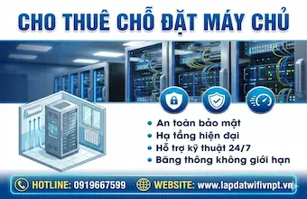 Cho Thuê Chỗ Đặt Máy Chủ (Colocation) VNPT | Data Center An Toàn – Ổn Định