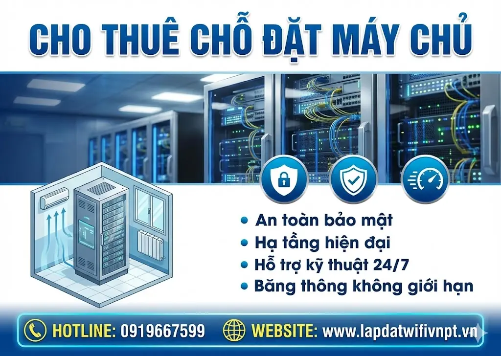 Dịch vụ cho thuê chỗ đặt máy chủ VNPT