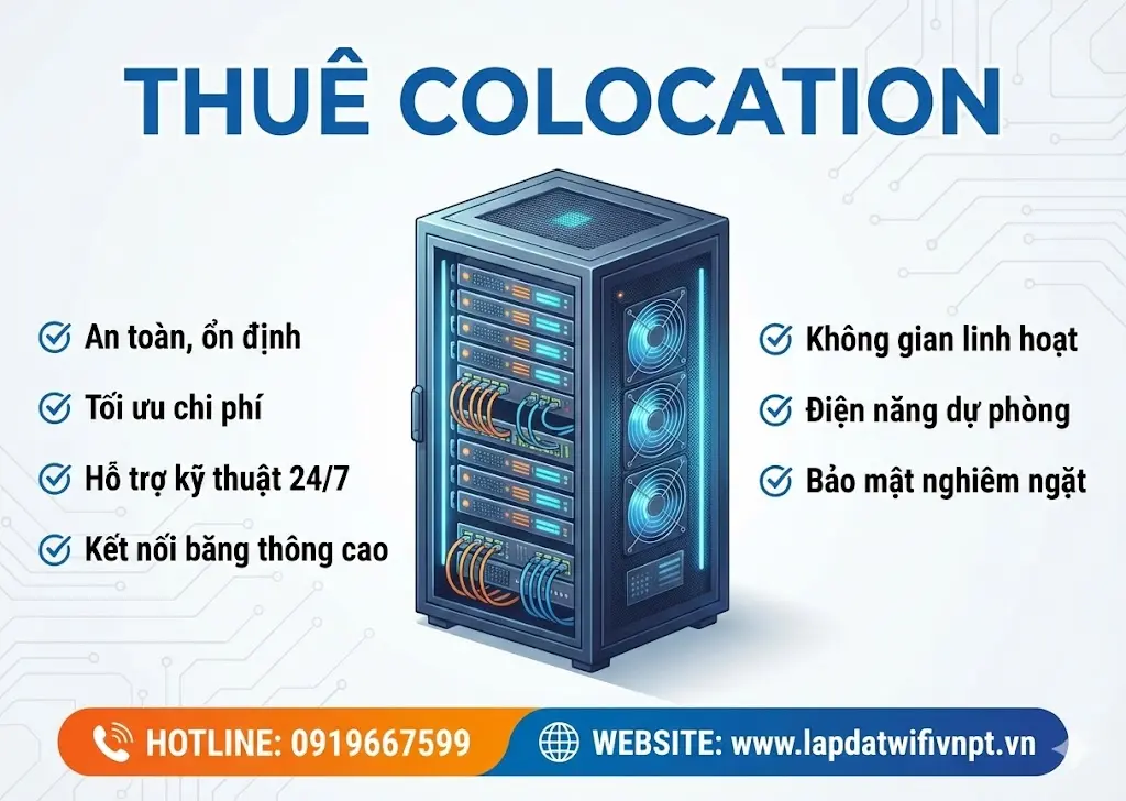Cho thuê Colocation VNPT