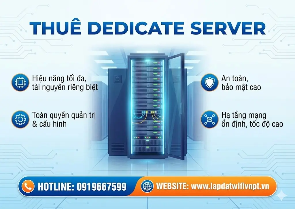 Thuê Dedicate Server của VNPT