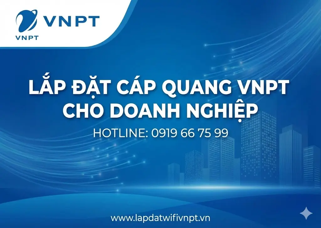lắp đặt cáp quang cho doanh nghiệp