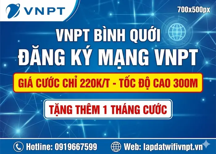 lắp mạng vnpt b&igrave;nh quới cho hộ gia đ&igrave;nh