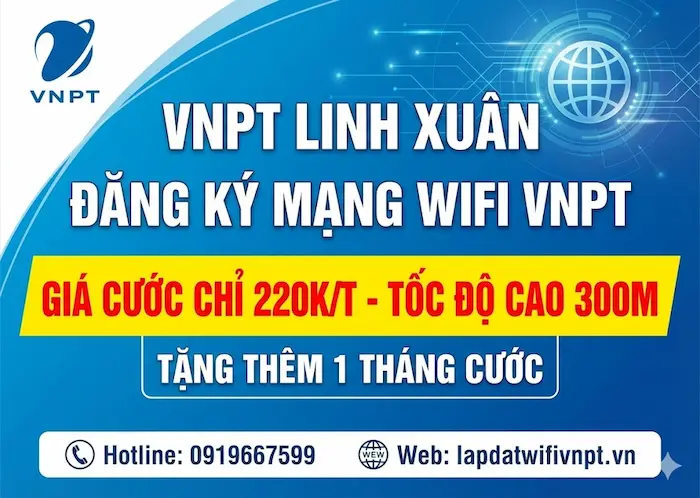 lắp đặt wifi vnpt linh xuân thủ đức