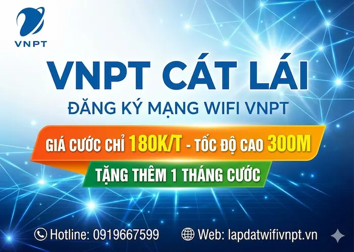 lắp mạng wifi vnpt cát lái