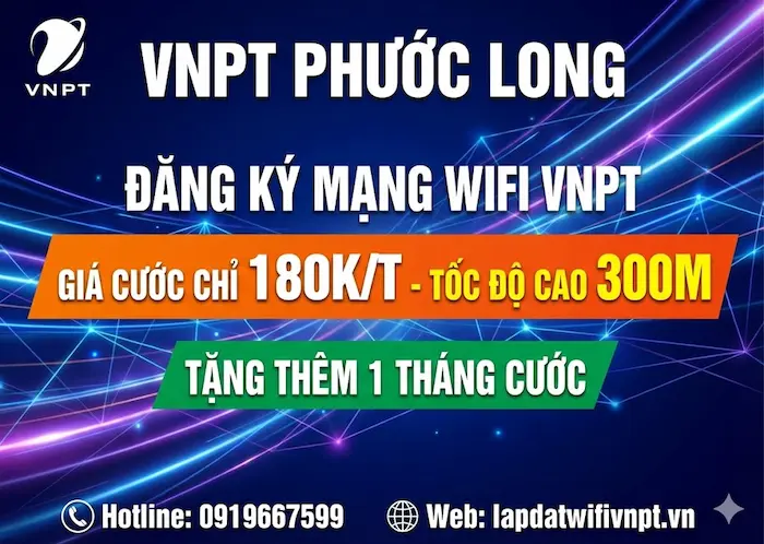 lắp wifi vnpt phước long