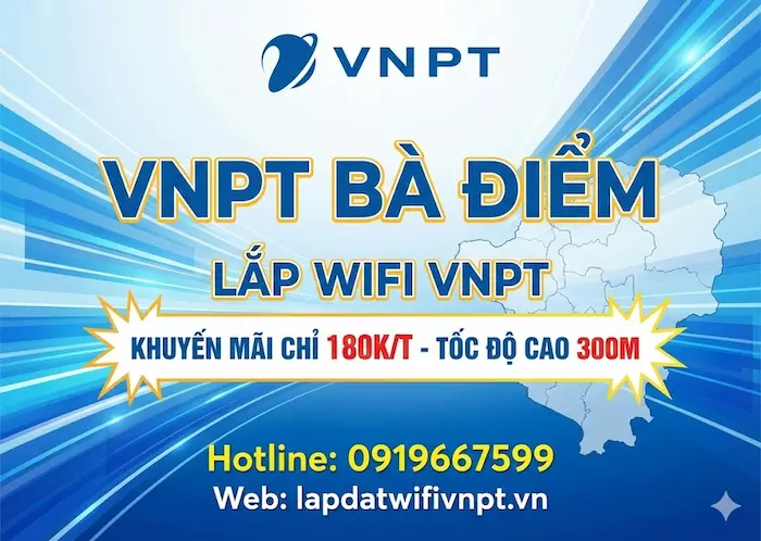 đăng ký mạng wifi vnpt ở bà điểm