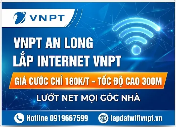 lắp mạng vnpt an long
