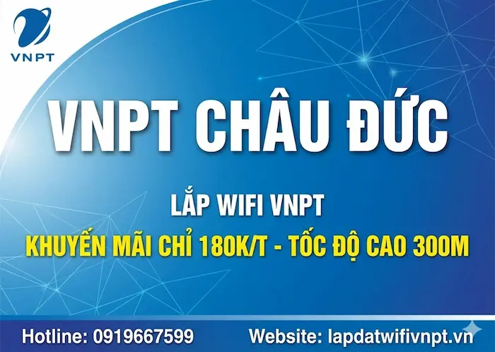 lắp mạng vnpt châu đức