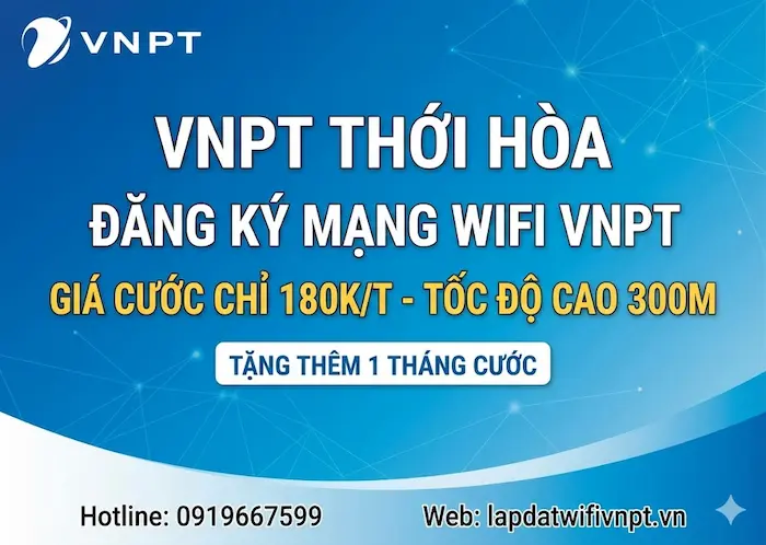 lắp mạng vnpt thới hòa