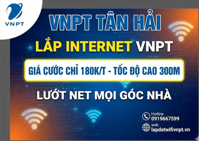 lắp internet vnpt t&acirc;n hải