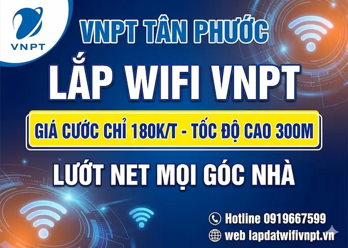 lắp mạng vnpt tân phước