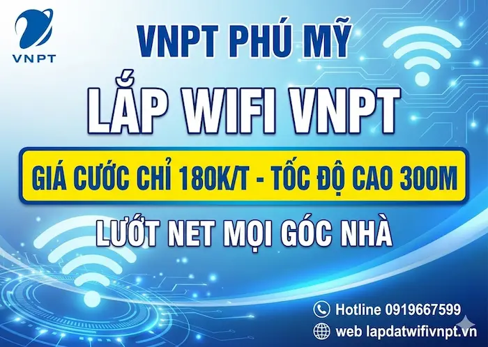 lắp đặt internet vnpt phú mỹ