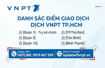 Danh Sách Cửa Hàng - Điểm Giao Dịch VNPT TP.HCM Mới Nhất 2026
