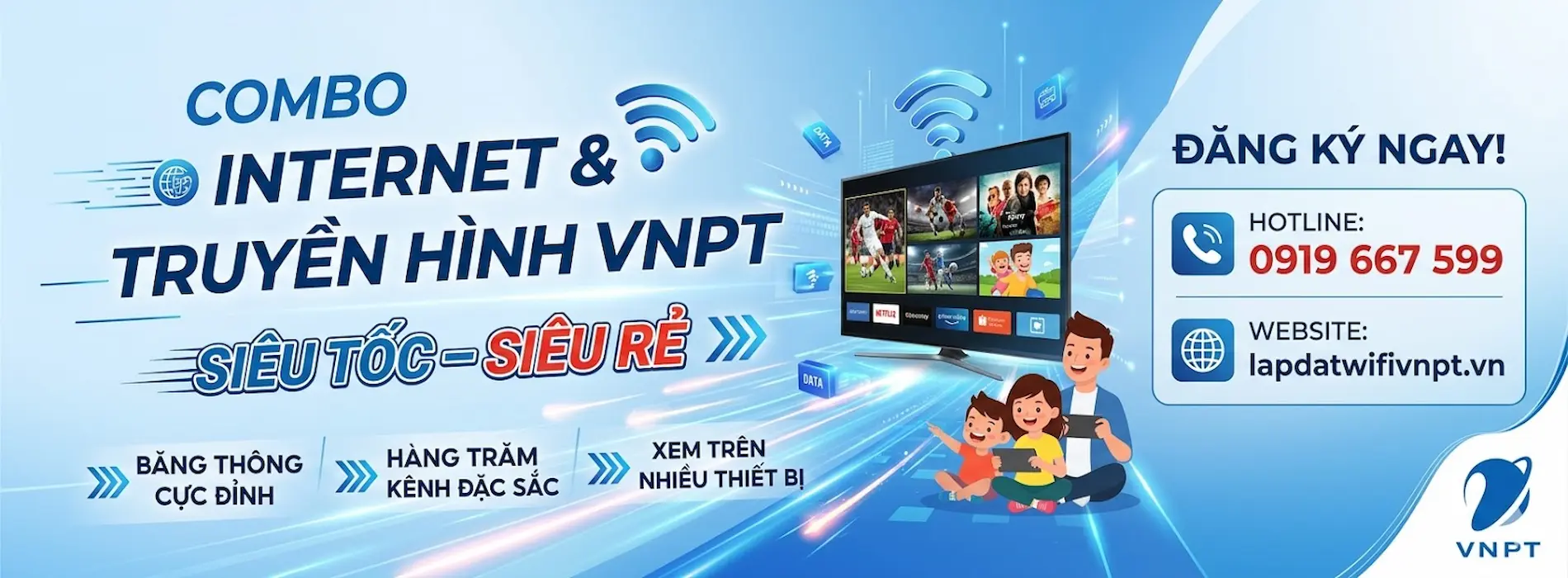 Combo internet và truyền hình