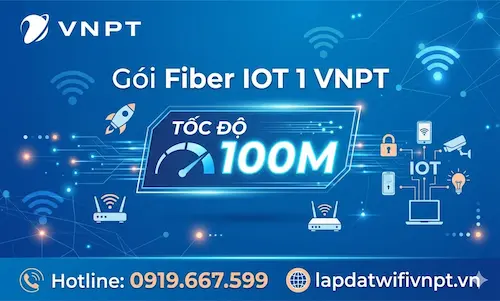 Gói cước Fiber VNPT IOT 1
