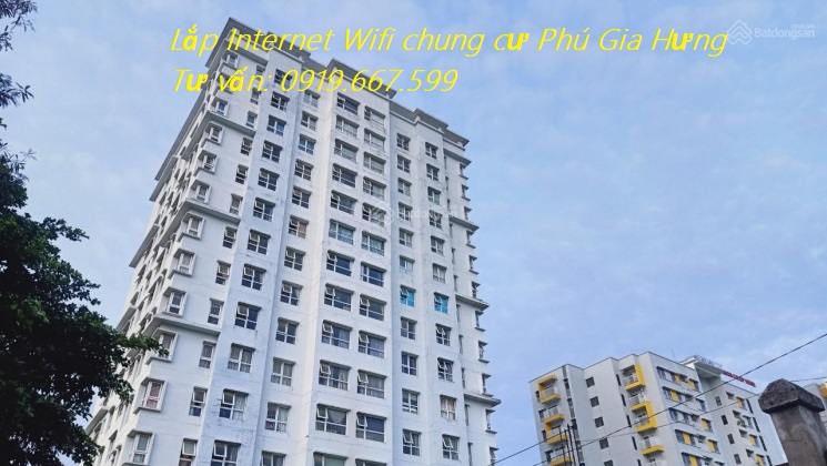 Lắp Internet Wifi chung cư Phú Gia Hưng