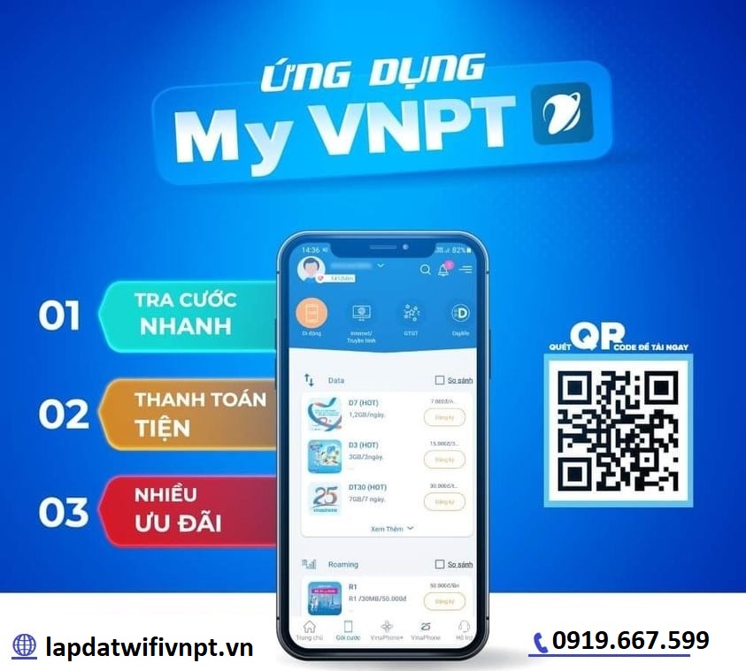 tiện ích sử dụng ví My-VNPT